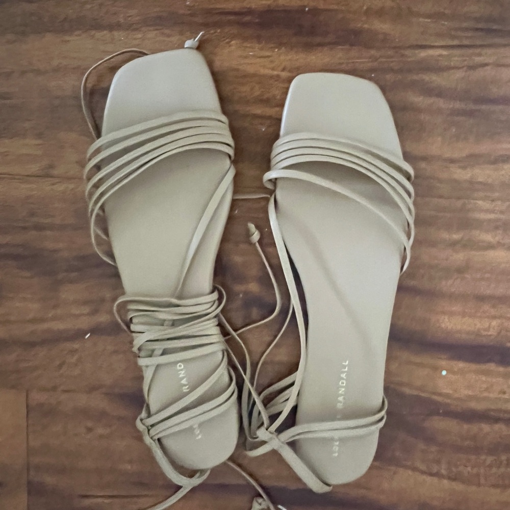 Loeffler Randall wrap sandal